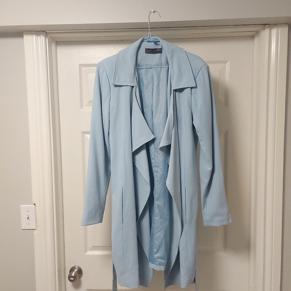 Light Blue Women's Coat - Picture 1 of 6